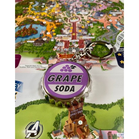 Grape Soda key ring